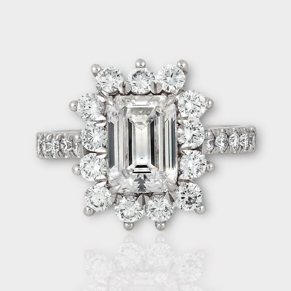 2 Carat  Lab Grown Diamond Ring - Picture 2 of 9